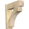 Ekena Millwork Westlake Rough Sawn Arts and Crafts Outlooker, Douglas Fir, 8"W x 28"D x 28"H OUT08X28X28WTL03RDF - alternate 1